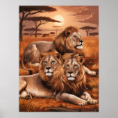 リーガルトリオ休息自然 ポスター (正面)