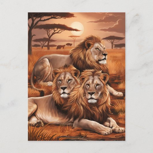 リーガルトリオ休息自然 ポストカード (正面)