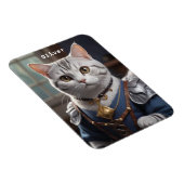 リーガルナイトアメリカンショートヘア威厳のあるネコ マグネット (右側)