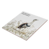 リーガルハンド – 絵を描インディアンバスタードバード タイル (側面)