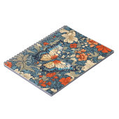 リーガルバタフライアンディストウィリアム・モリスフローラ ノートブック (左側)