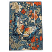 リーガルバタフライアンディストウィリアム・モリスフローラ ミディアムペーパーバッグ (裏面)