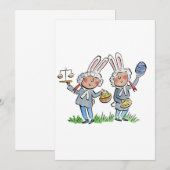 リーガルバニーズ 招待状 (正面/裏面)