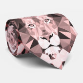 リーガルバラ幾何ライオンヘッド ネクタイ (ロール)