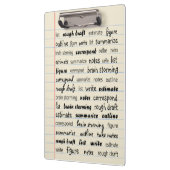 リーガルパッドのクリップボード クリップボード (左)