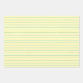 リーガルパッドの折り返し紙 ラッピングペーパーシート (正面3)