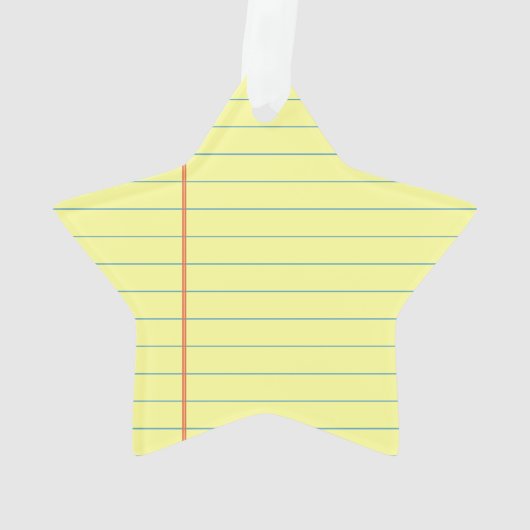 リーガルパッドパターン オーナメント (裏面)