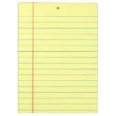 リーガルパッドパターン クリップボード (裏面)