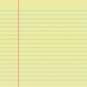 リーガルパッドパターン シール (正面)