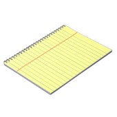 リーガルパッドパターン ノートブック (左側)