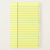 リーガルパッドパターン プランナー手帳 (裏面)