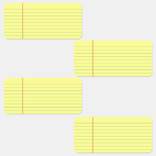 リーガルパッドパターン ラベル (グループ)