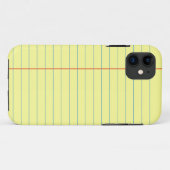 リーガルパッドパターン Case-Mate iPhoneケース (裏面(横))