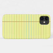 リーガルパッドパターン Case-Mate iPhoneケース (裏面(横))