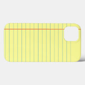 リーガルパッドパターン Case-Mate iPhoneケース (裏面 (横))
