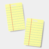 リーガルパッド バッジ (正面＆裏面)