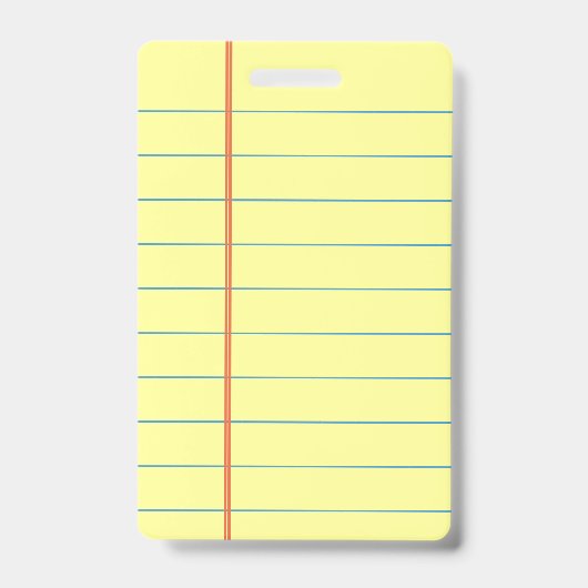 リーガルパッド バッジ (正面)