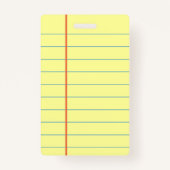 リーガルパッド バッジ (裏面)