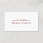 リーガルパッド 名刺 (裏面)