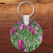 リーガルパープルチューリップ キーホルダー (正面)