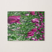 リーガルパープルチューリップ ジグソーパズル (横)