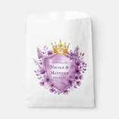 リーガルパープルフローラ結婚クレスト フェイバーバッグ (正面)