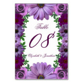 リーガルパープルフローラ結婚ズ テーブルナンバー (裏面)