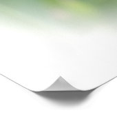 リーガルヒゲ虹彩 – 紫と白 ポスター (角)