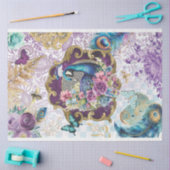 リーガルピーコックエフビクトリアンェメラデクページ紙 薄葉紙 (クラフト)