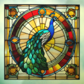 リーガルピーコックフェイクステンドグラス ウィンドウサイン (シート3)