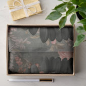 リーガルブラックヴィンテージフローラベアデコパージュ 薄葉紙 (ギフト)