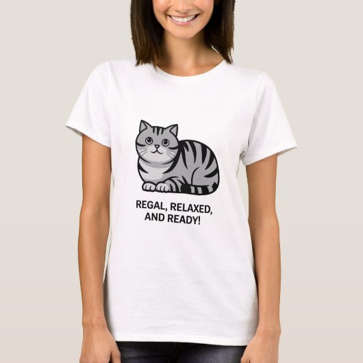 リーガルブリティッシュショートヘア Tシャツ (正面)