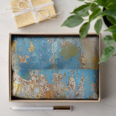 リーガルブルークイーン抽象芸術アートデクページ 薄葉紙 (ギフト)