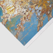 リーガルブルークイーン抽象芸術アートデクページ 薄葉紙 (詳細)