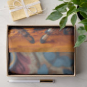 リーガルブルーヴィンテージフローラクラウドスパイダーアート 薄葉紙 (ギフト)