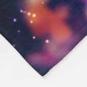 リーガルライオンインエンチャントフォレストデザイン フリースブランケット (角)