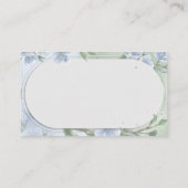 リーガルリージェンシー結婚ズ座席表 プレイスカード (裏面)