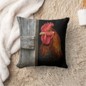 リーガルルースターピーキングのまわりにバーンドア クッション (ブランケット)