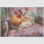 リーガルルースターヴィンテージフローラアームチェアデクページ 薄葉紙 (正面)