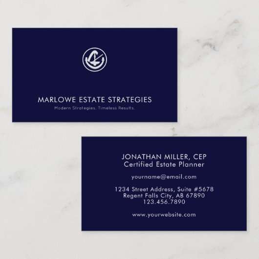 リーガルロゴ名刺 名刺 (正面/裏面)