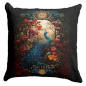 リーガルヴィンテージビクトリアン孔雀 クッション