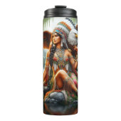 リーガル先住民女性、イーグルコンパニオン。 タンブラー (正面)