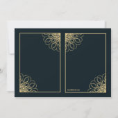 リーガル大学院フォト招待状 招待状 (裏面)