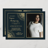 リーガル大学院フォト招待状 招待状 (正面/裏面)