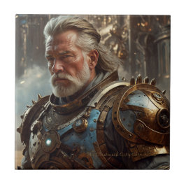 リーガル威厳のあるスチームパンクキングセラミックタイル タイル