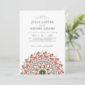 リーガル威厳のあるフェスティバルエレガンスマンダラ結婚ズ 招待状 (スタンド正面)