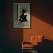 リーガル注視点：前衛モノクロファッション ポスター