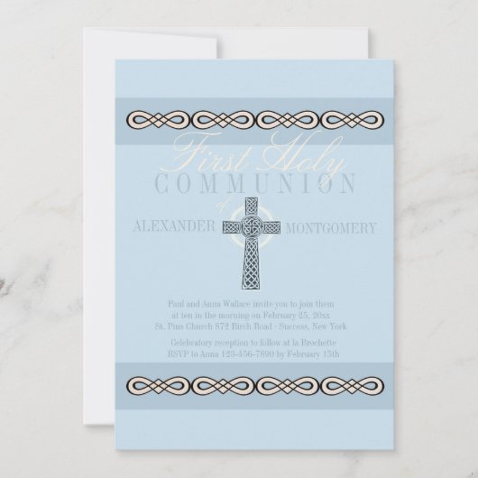 リーガル縁ど宗教招待状 招待状 (正面)