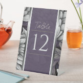 リーガル薄紫ブリリアントホワイト開花 台座サイン (インサイチュ)