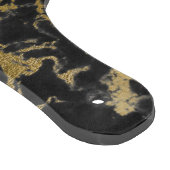 リーガル装飾大理石インスパイア黒金ゴールド カッティングボード (角)